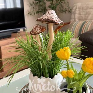 keramické hríbiky v30cm