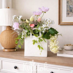 aranžmán v keramickej taške 45x45cm