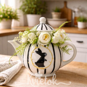 aranžmán v čajníku 25x15x12 CM