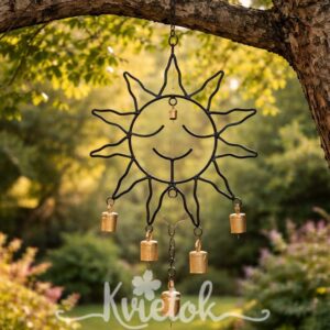 zvonkohra slnko v 46 cm Ø 25 cm